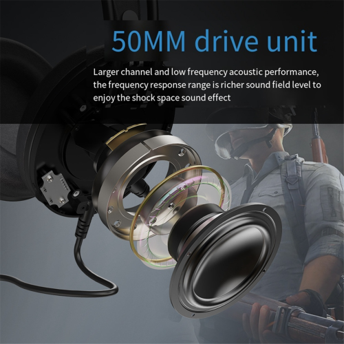 Bluetooth Headset G30-B Wired Gaming Illuminated