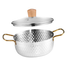 Instantnoodle pot made of stainless steel induction pot for noodles pasta