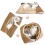 Warm Thickened Cat Foldable Pet Mat for Cats Small Dogs Indoor, B 5