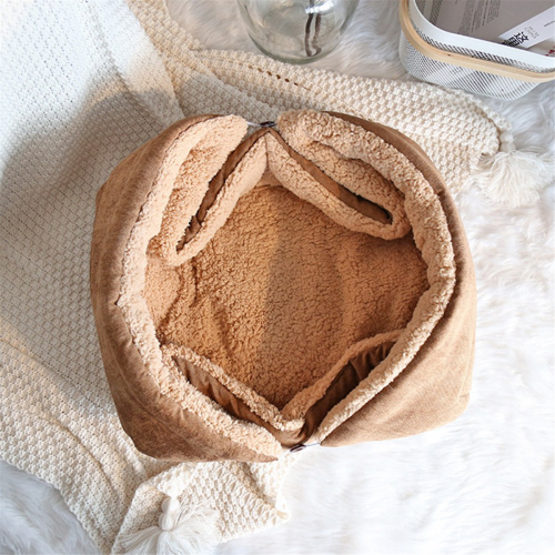 Warm Thickened Cat Foldable Pet Mat for Cats Small Dogs Indoor, B 2