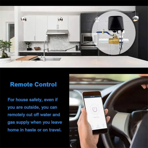 Tuya WiFi Smart Manipulator Valve Controller for Water Gas EU Plug