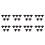 IR-40T (40 Pack) Compatible Calculator Printer Ribbons Ink Roller - Black & Red 1
