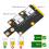 M.2 Key B to Mini PCI-E Adapter Strap Dual NANO SIM Card 4