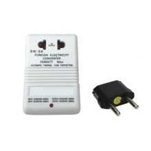110V/120V To 220V/240V Dual Channel Voltage Converter Adapter EU Plug