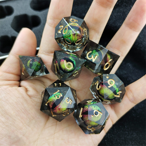 7PCS Mushroom Tabletop Role-Playing Game Dice,Cool Games 2