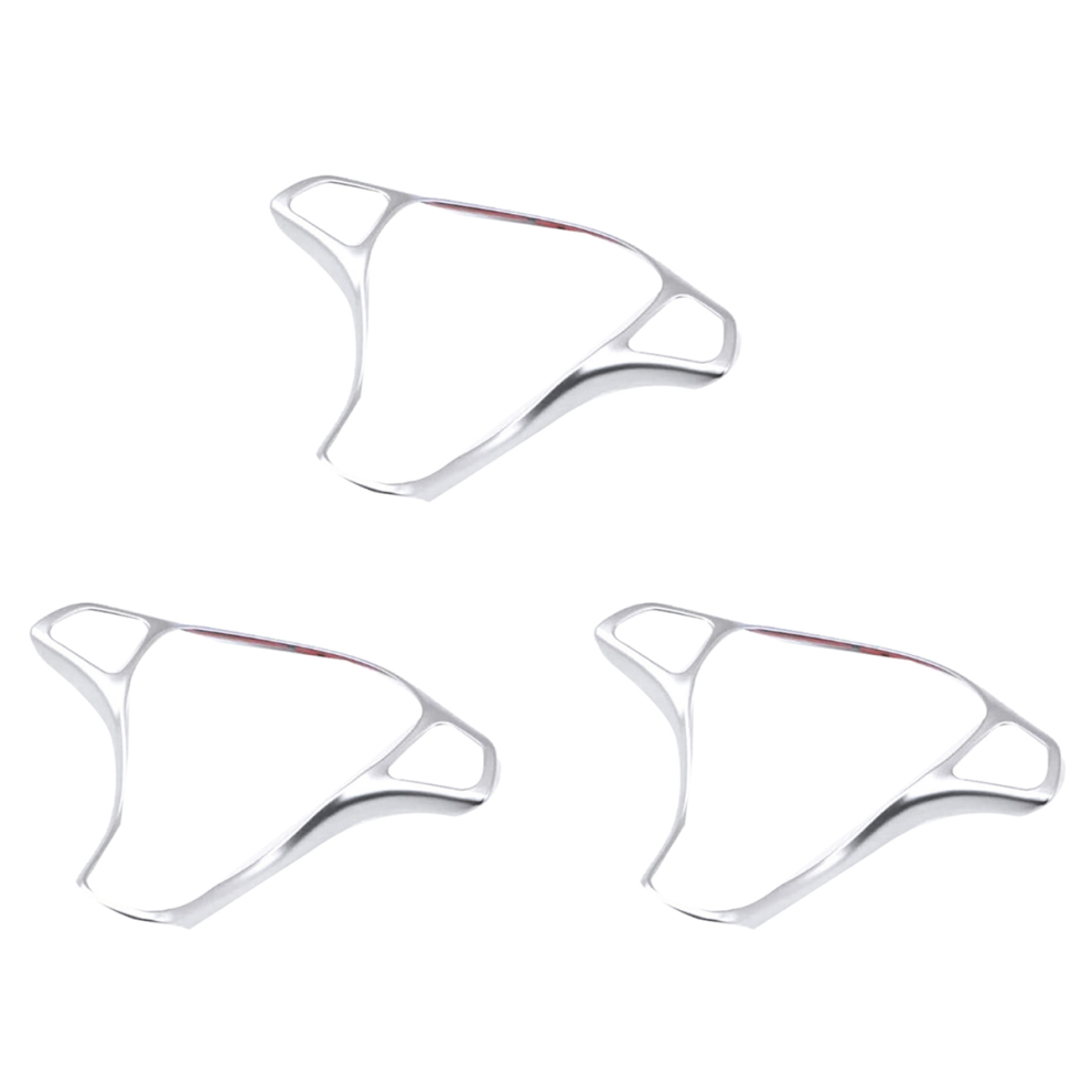 3X Car Steering Wheel Button Frame Decoration Cover Sticlers Trim For C Class W205 E W213 Glc X253 4853981227791