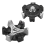 56Pieces Golf Shoe Spikes Thread Screw Easy Replacement for Most Shoes Models 6