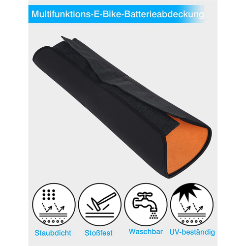 4X Ebike Battery Protection Cover, E-Bike for Integrated Frame 30-36cm 1