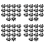 56Pieces Golf Shoe Spikes Thread Screw Easy Replacement for Most Shoes Models 1