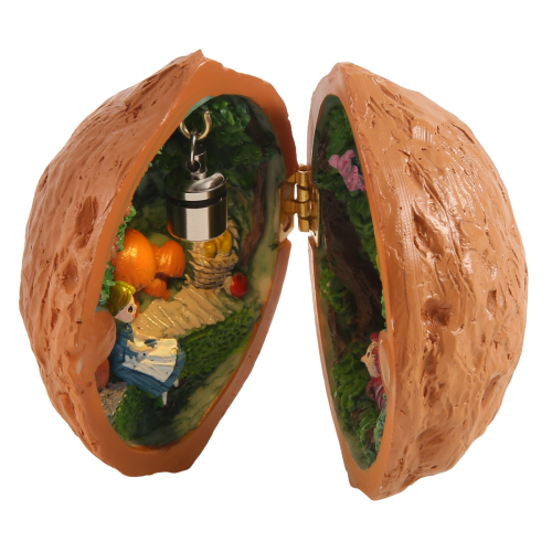 Walnut Shell , ,Handmade Doll House,E 2