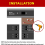 Generator Interlock Kit for D QO or Homeline 150 200 Amp Panels. 4