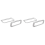 2X Air Conditioning Vent Outlet Frame for XC60 Accessories 2012-2017 Sticker Interior Trim 1