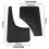 (black 4pcs)2019-2023 Suzuki Jimny Car Mud Flaps and Rear Front Splash Guards Set 2