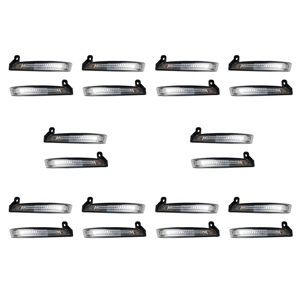 10X Car Led Rear View Mirror Turn Signal For Cruze J300 2009 - 2015 94537661 94537660 Light 4853956031156