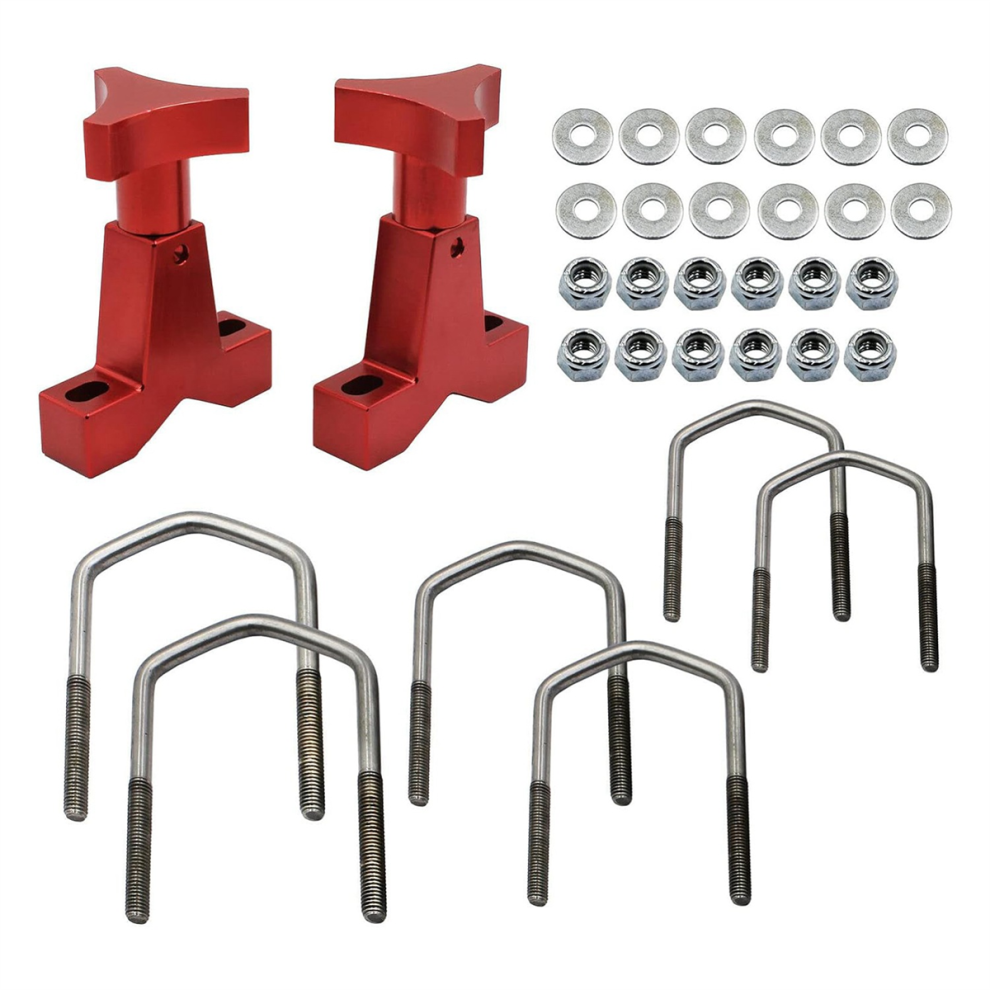 High Lift Jack Mount Tube 1-2.5In Red