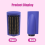 For Styler HS01 HS05 Smoothing Dryer Brush Blue+Gold 2