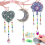 DIY Diamond Paint By Number Wind Chimes Crafts for Kids 2