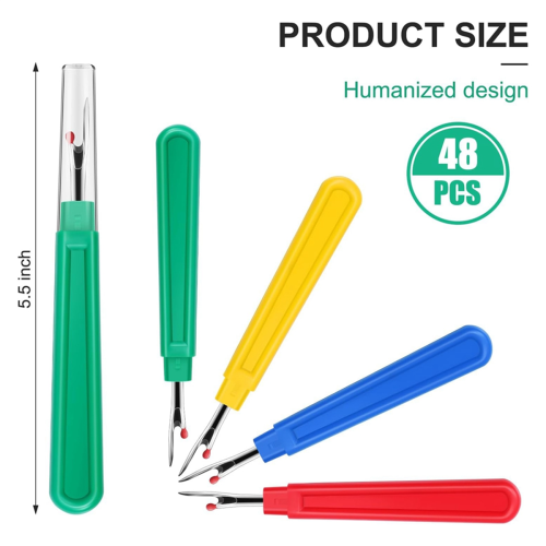 Sewing Seam Rippers Set Handy Colorful Thread Cutter Ripper 1
