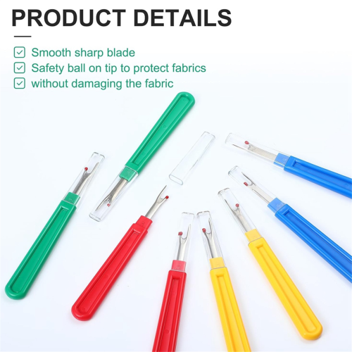 Sewing Seam Rippers Set Handy Colorful Thread Cutter Ripper 2