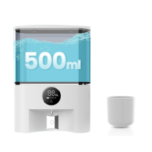 Mouthwash Dispenser Rechargeable Mouth Wash Pump for Bathroom