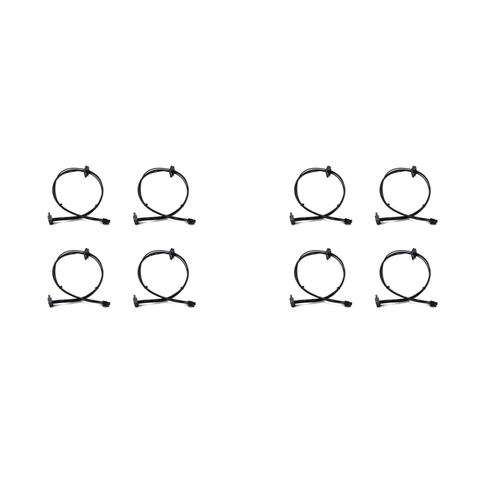 Photos - Cable (video, audio, USB) 8Pcs MINI 4Pin to 2 SATA Power Supply Cable for Motherboard Mini Dual SSD 45cm