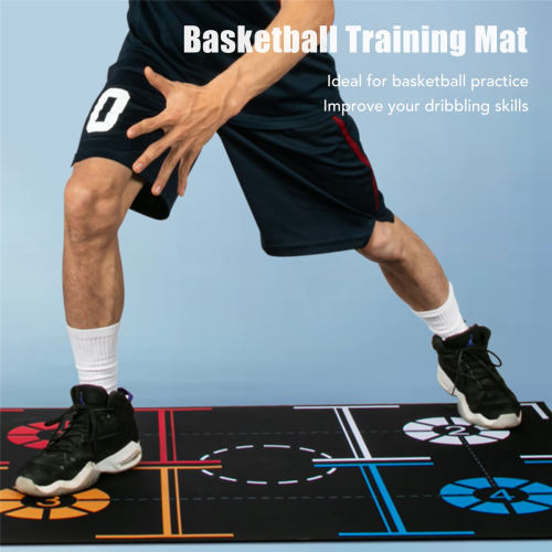 Basketball Training Non-Slip Foldable Dribble Mat, Teenager 1