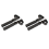 2Pair Highway Engine Guard Crash Bar Foot Pegs for Motorcycle Accessories Rest Black 1