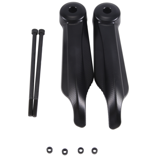 Motorcycle Handlebar Handguard Protection Sliders Hand Guard(Black)