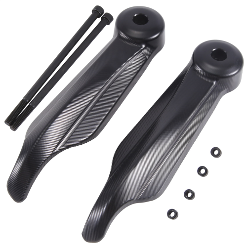 Motorcycle Handlebar Handguard Protection Sliders Hand Guard(Black) 1