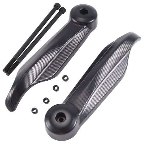 Motorcycle Handlebar Handguard Protection Sliders Hand Guard(Black) 2
