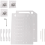 4X 3.5 Inch HDD Hard Drive Cage 8X3.5 Rack DIY Disk Case for BTC Mining Computer Storage Expansion 3