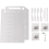 4X 3.5 Inch HDD Hard Drive Cage 8X3.5 Rack DIY Disk Case for BTC Mining Computer Storage Expansion 4