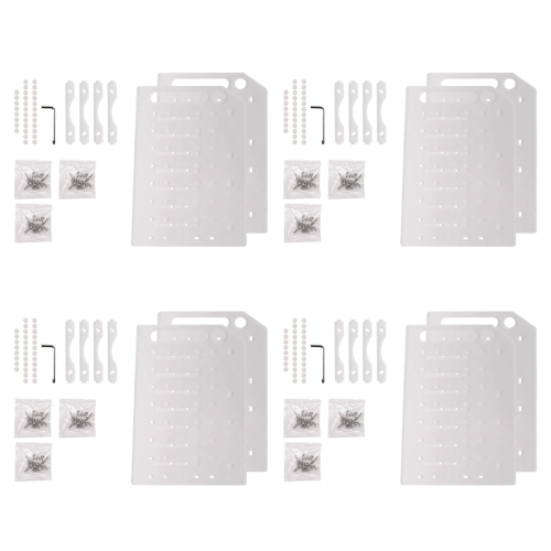 4X 3.5 Inch HDD Hard Drive Cage 8X3.5 Rack DIY Disk Case for BTC Mining Computer Storage Expansion 1