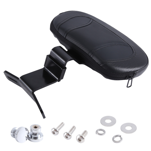 Backrest Cushion Waistrest for Glide 2009-2023 Black 1