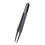 Industries Round Tip Straight Plastic Anti-Static Tweezers Black 30Pcs 5