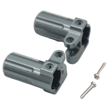 Rear Hub Carrier for MN128 MN86S G500 Crawler Off Road Truck,Gray