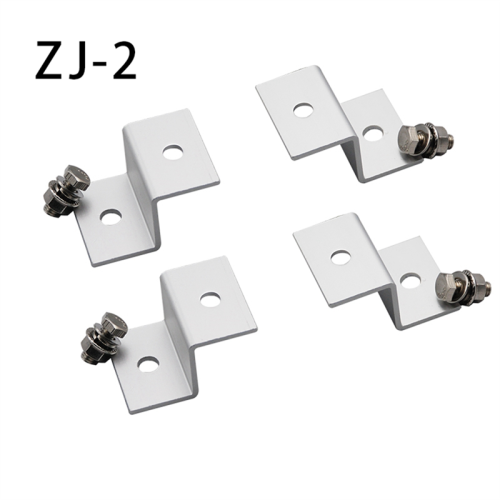 Panel Mount Solar Rack Z Bracket RV Roof Boat Kit,ZJ-02 2