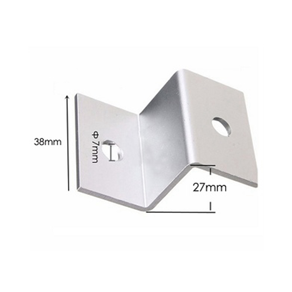 Panel Mount Solar Rack Z Bracket Rv Roof Boat Kit,Zj-02 4853956047911