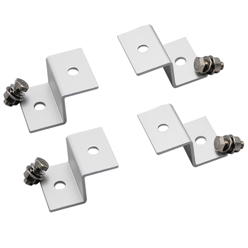 Panel Mount Solar Rack Z Bracket RV Roof Boat Kit,ZJ-02 1