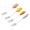 Cute Ceramic Jar Fruit fork Set 304 Stainless Steel Cake C 3
