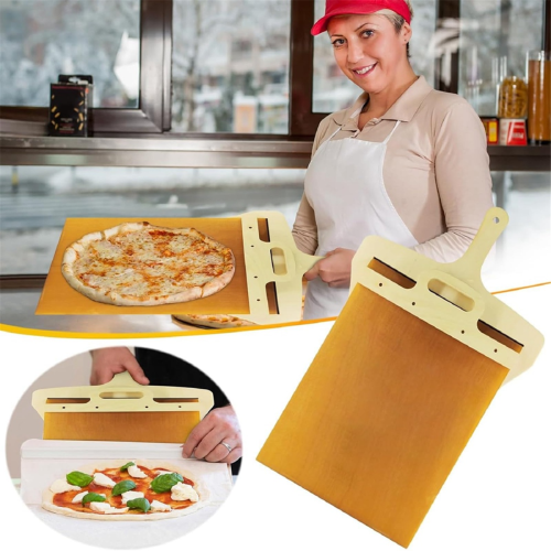 Pizza Peel for Baking and BBQ Oven & Grilling Tool Handle 2