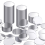 Mini Size Acrylic Round Mirror (100PCS, 2 Inch) 1