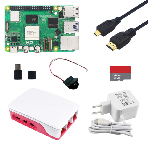 For 5 Development Board 8G RAM with Case BCM2712 EU Plug 2