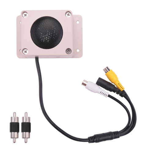 6X Microphone Speaker Device for Security Camera Waterproof IP Audio Recording Two Way Radio Interphone 2