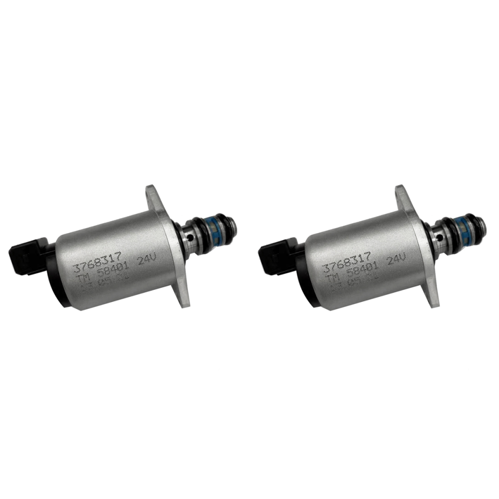 2X 3768317 Proportional Solenoid Valve 24V For 923636.0756 Tractor Truck Forklift Excavator 376-8317 4853956048055