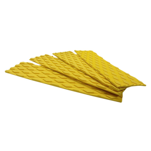 8Pcs/Lot Surfing Front Traction Pad-SUP Surfboard Deck Grip Mat Replacement with Adhesive (Yellow) 2