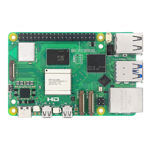 For 5 4G Development Board+Case Kit BCM2712, EU Plug 2