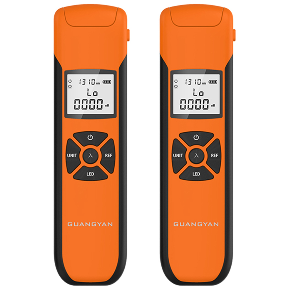 2X G10 Optical Power Meter High Precision Fiber Cable Tester Ftth -70 To 6Dbm Opm Fc/Sc/ 4853956044439