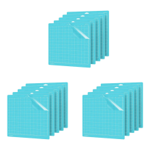 15Pcs Cutting Mat Light Grip for One/Air/Explore Air2&Air 3 /Maker&Maker 3,Quilting Mats 12X12 Inch-Blue