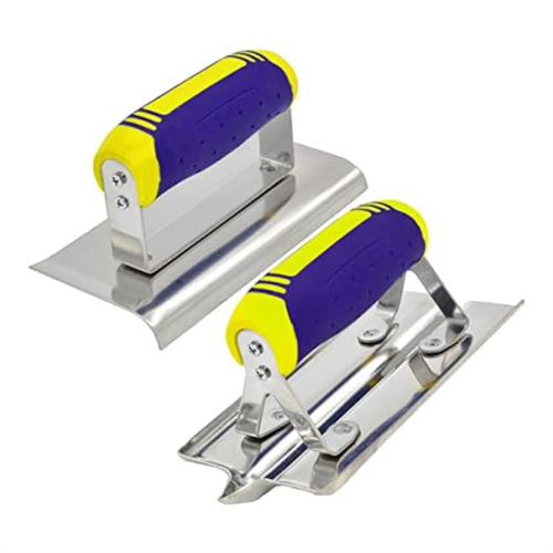 Hand Edger and Groover Tools Set Plaster Stucco Cement Finishing Kit